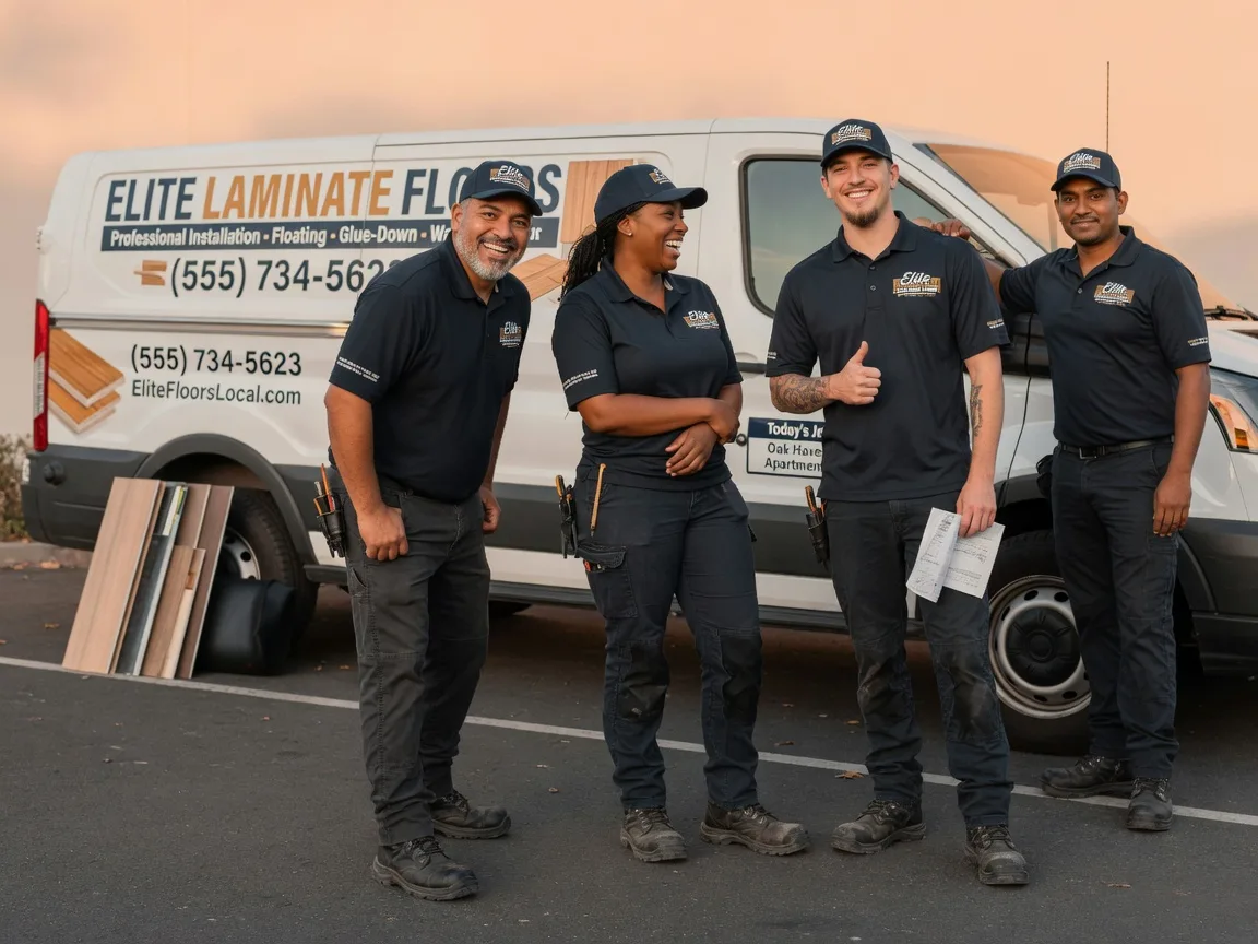 Laminate flooring installation company in Camp Wood, TX